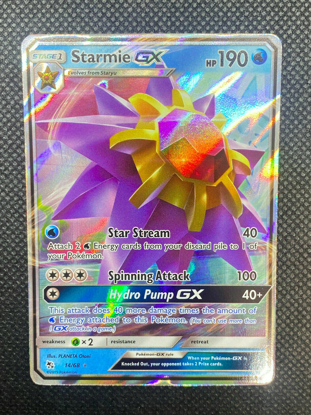 Pokémon Starmie (H28) Skyridge, Holo 2024 Rare [NM]