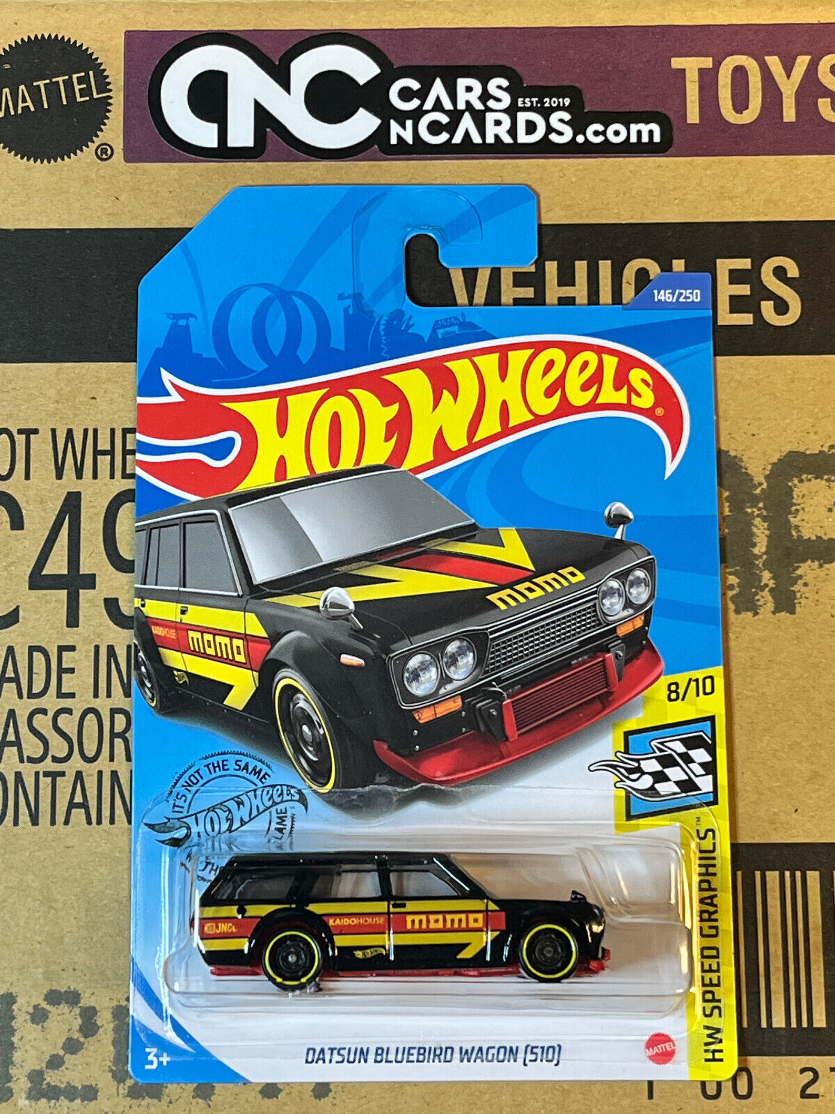 2020 Hot Wheels HW Speed Graphics 8 10 Datsun Bluebird Wagon 510 MO Cars N Cards