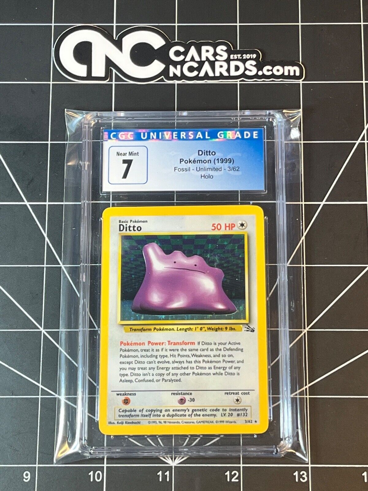 Ditto first edition holo store 3/62