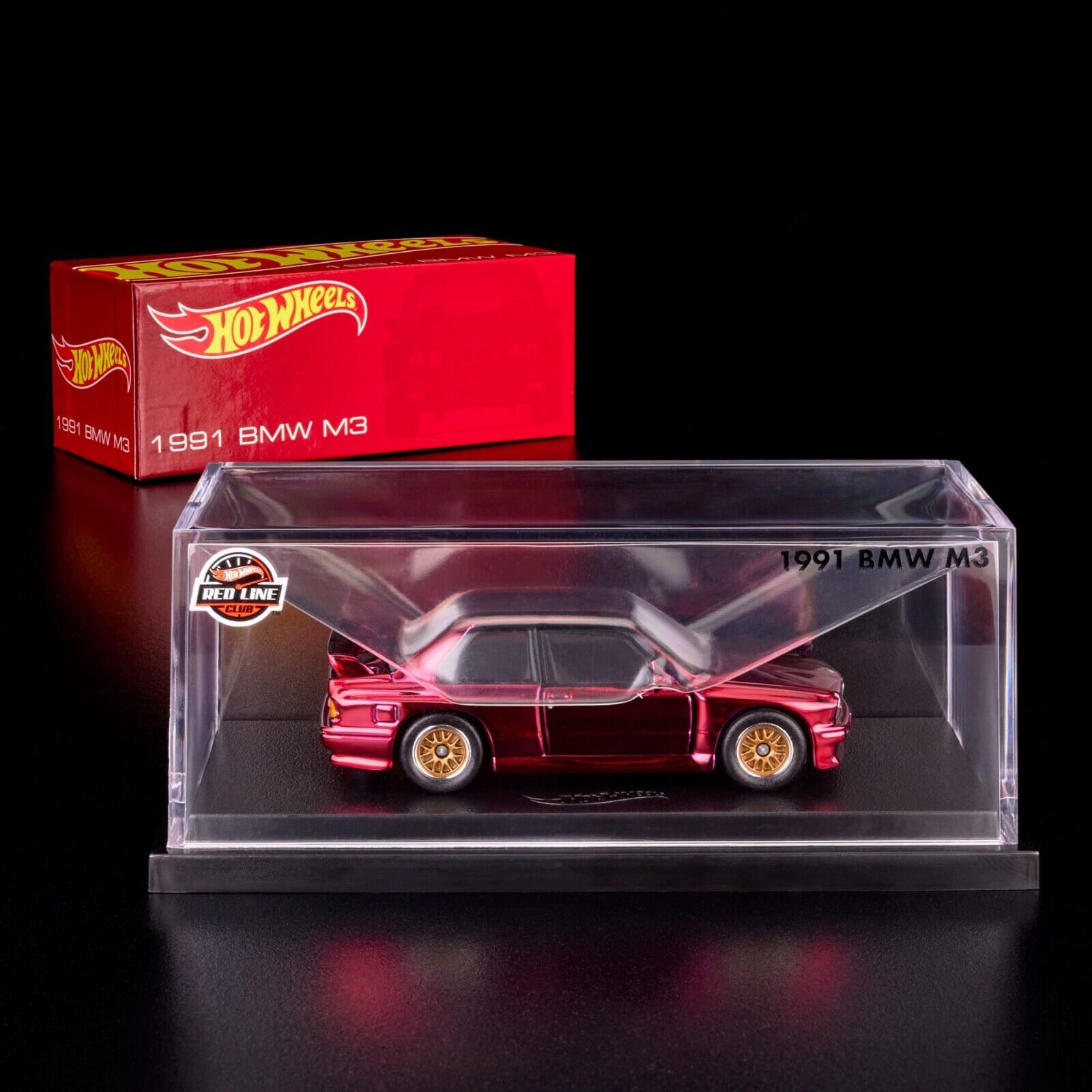 2023 Hot Wheels RLC 1991 BMW M3 Acrylic Case