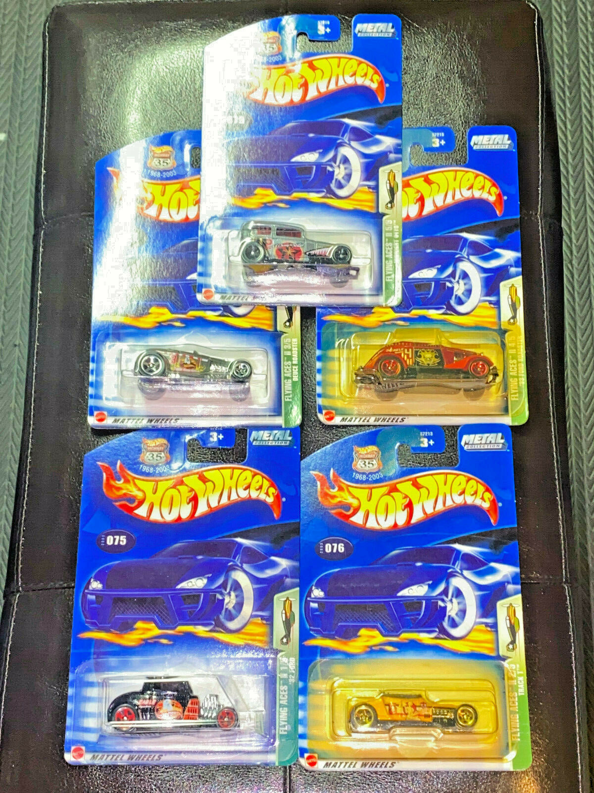 2003 Hot Wheels Flying Aces II Full Set 5 of 5 Vehicles NIP – Cars