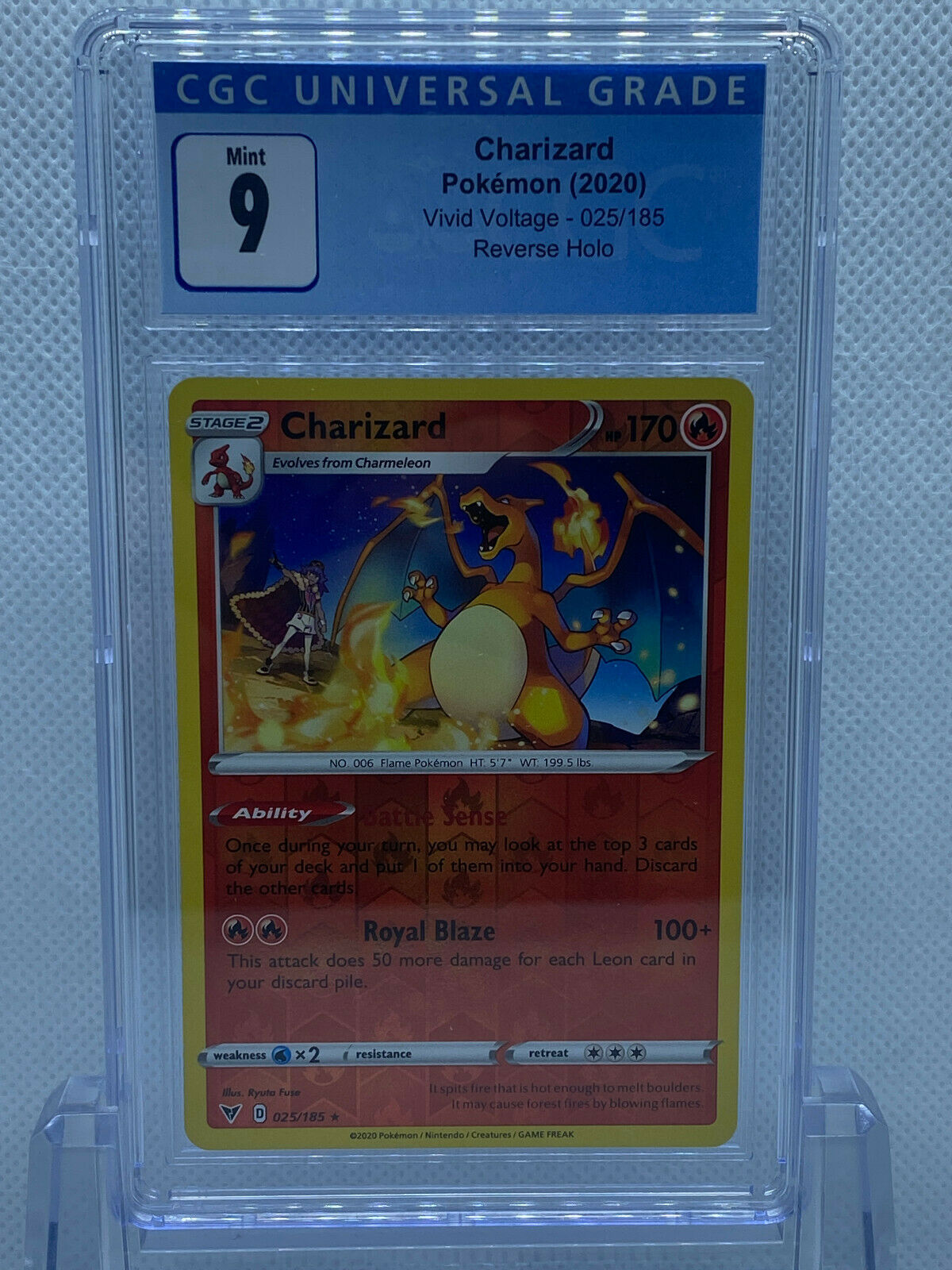 Charizard (25/185), Busca de Cards