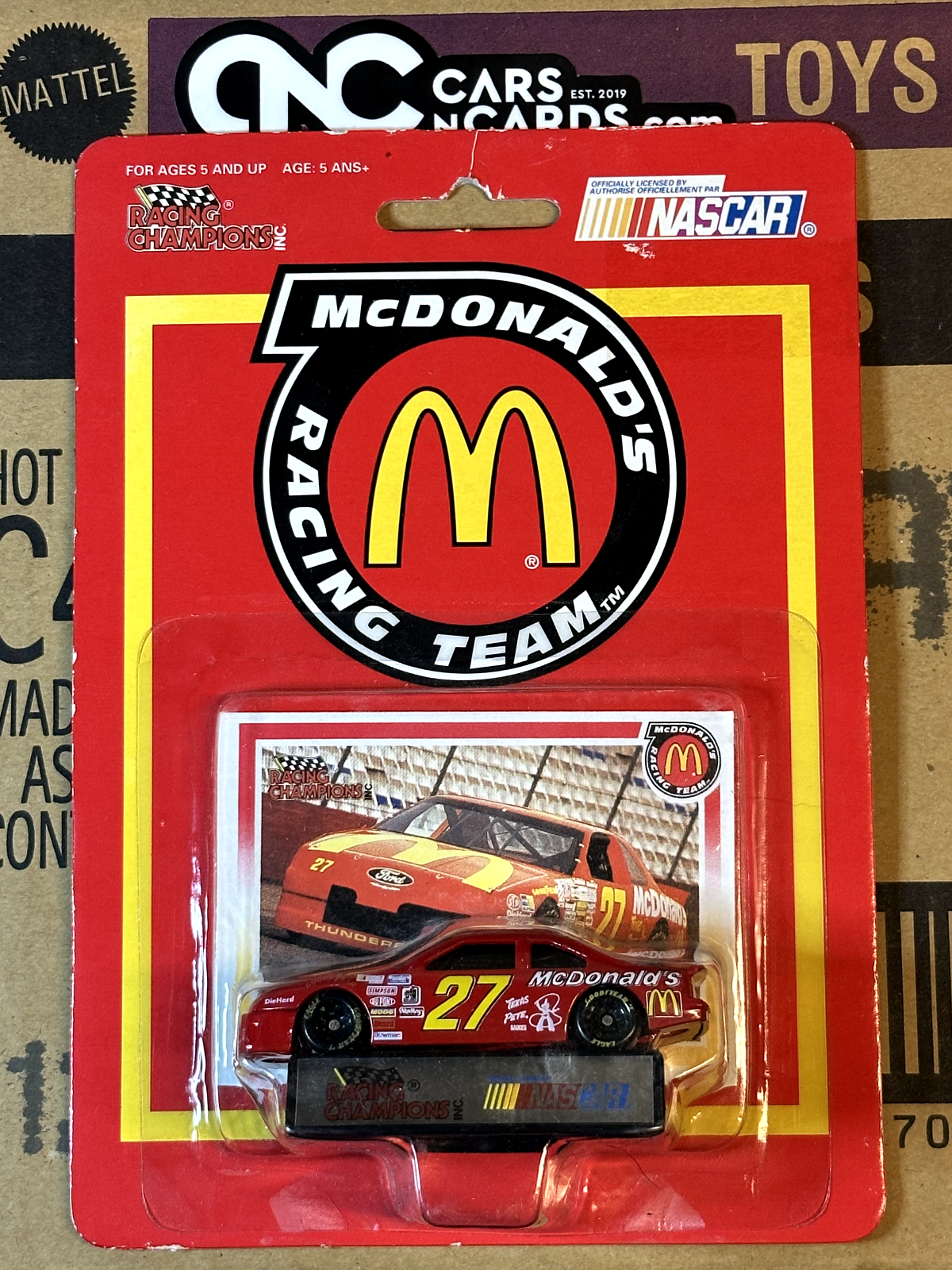 1994 Racing Champions McDonald's Racing Team Nascar Ford – Cars N