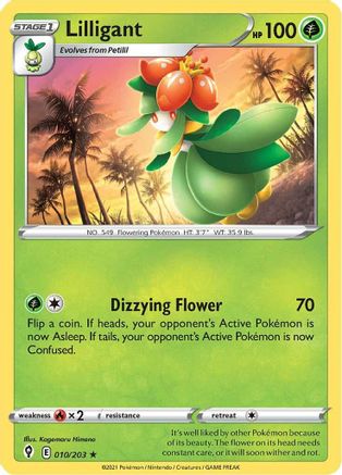 Lilligant 10/203 - SWSH07 Evolving Skies