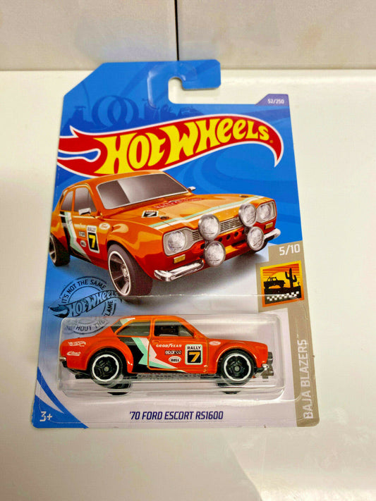 2020 Hot Wheels HW Baja Blazers 5/10 '70 Ford Escort RS1600 52/250 NIP