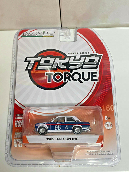 2019 Greenlight Tokyo Torque Series 4 1969 Datsun 510 NIP