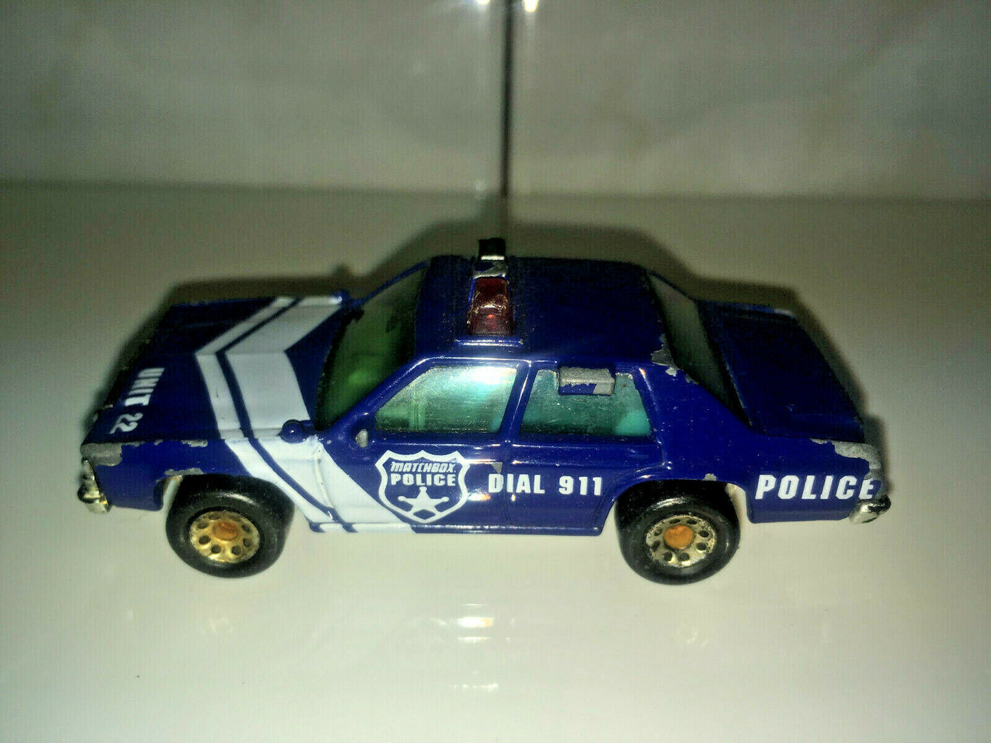 1987 Matchbox Ford Police Car Unit #22