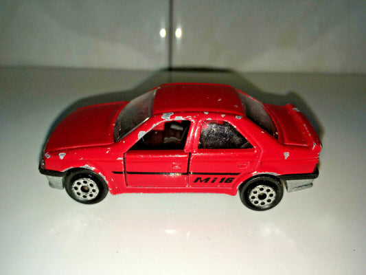 RARE VINTAGE Majorette N°218 Peugeot 405 MI 16 good condition