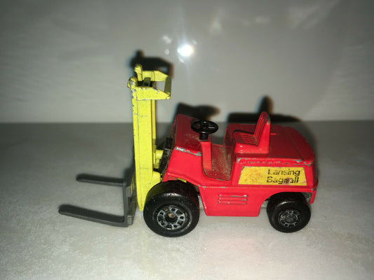 RARE VINTAGE 1972 Matchbox Superfast No.15 Lansing Bagnall Fork