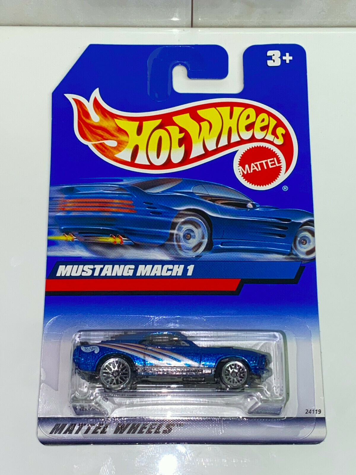 1999 Hot Wheels Ford Mustang Mach 1 International Card NIP