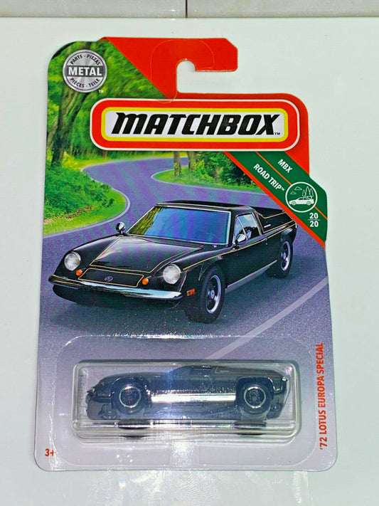 2019 Matchbox MBX Road-Trip #20/20 '72 Lotus Europa Special #15/100 NIP