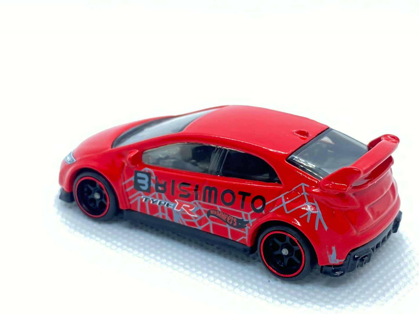 2018 Hot Wheels Red 2016 Honda Civic Type R Bisimoto Real Riders Super Custom