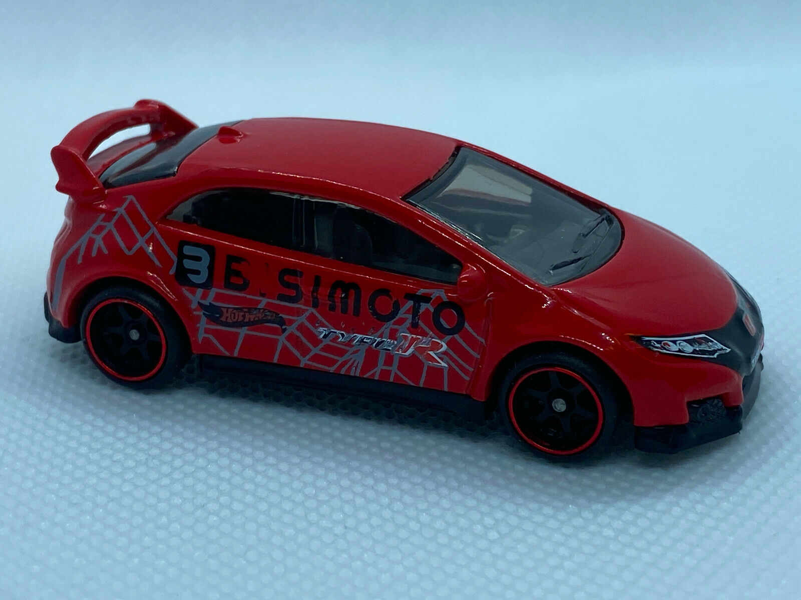 2018 Hot Wheels Red 2016 Honda Civic Type R Bisimoto Real Riders Super –  Cars N Cards