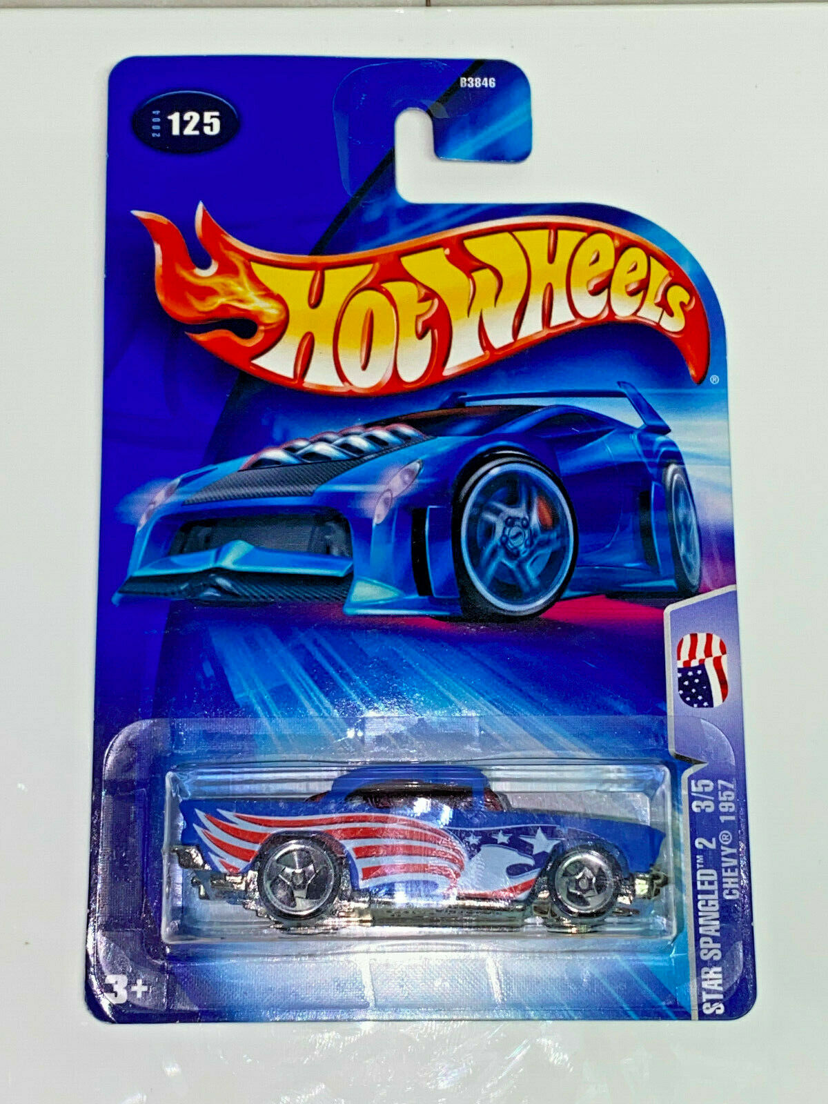 2004 Hot Wheels Star Spangled 2 Full Set of 5 #123,#124,#125,#126,#127 NIP