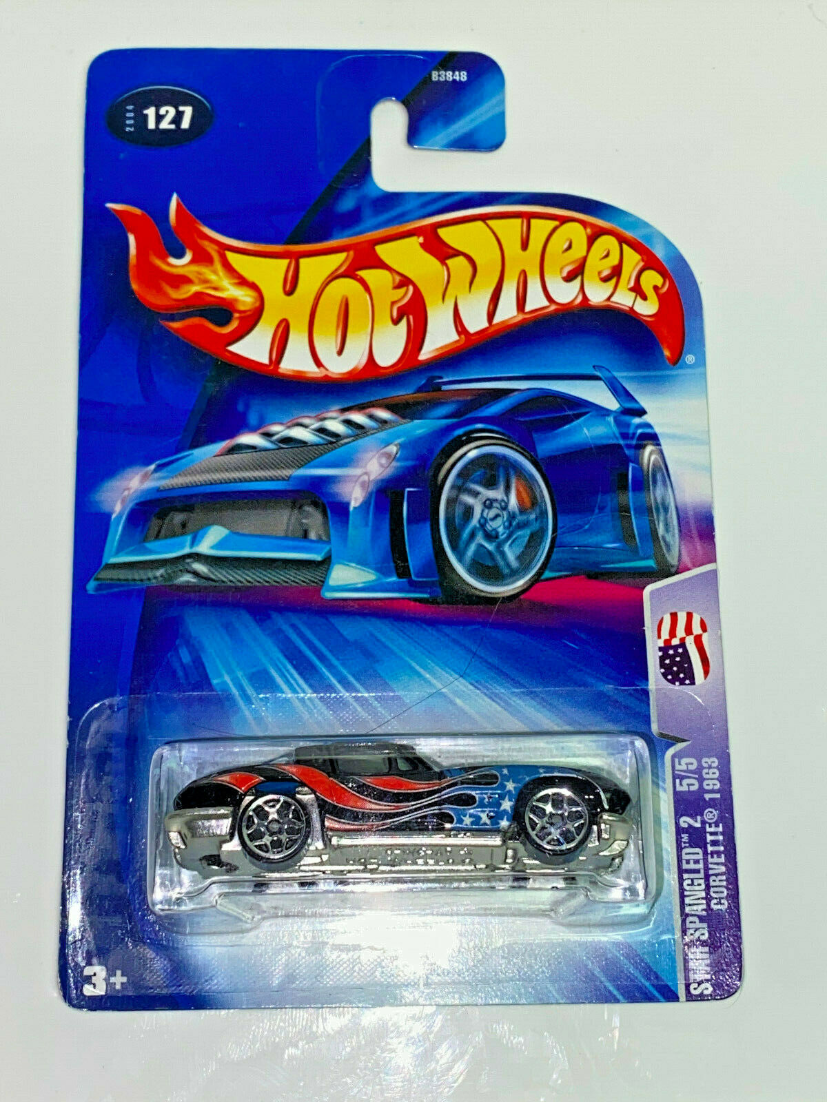 2004 Hot Wheels Star Spangled 2 Full Set of 5 #123,#124,#125,#126,#127 NIP