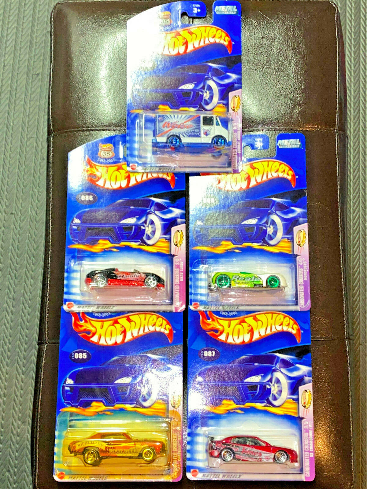 2003 Hot Wheels Carbonated Cruisers FULL SET Lot of 5 #85, #86, #87, #88, #89