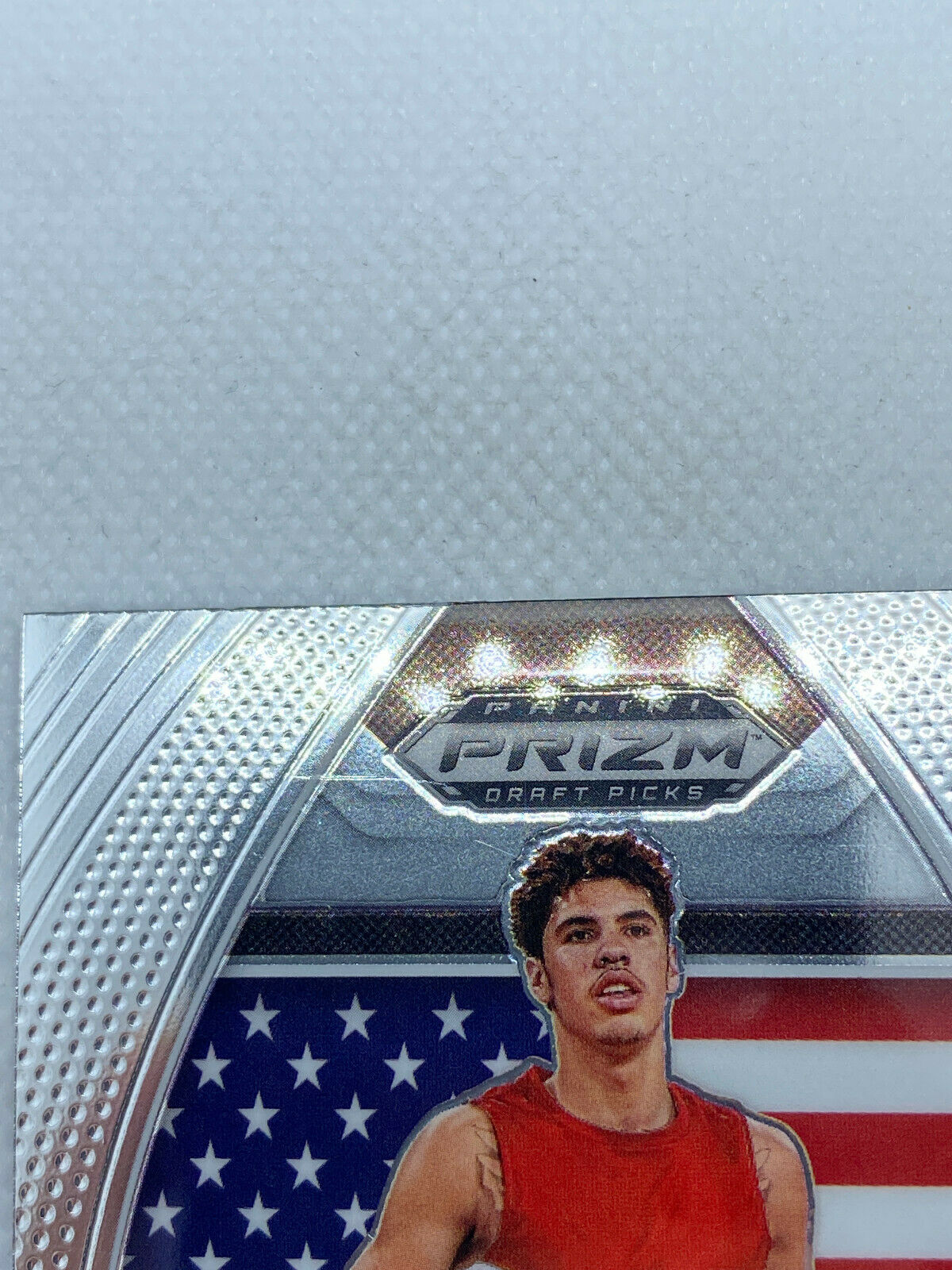 2020-21 Panini Prizm Draft Picks Global Prospects Silver Holo Lamelo Ball #98