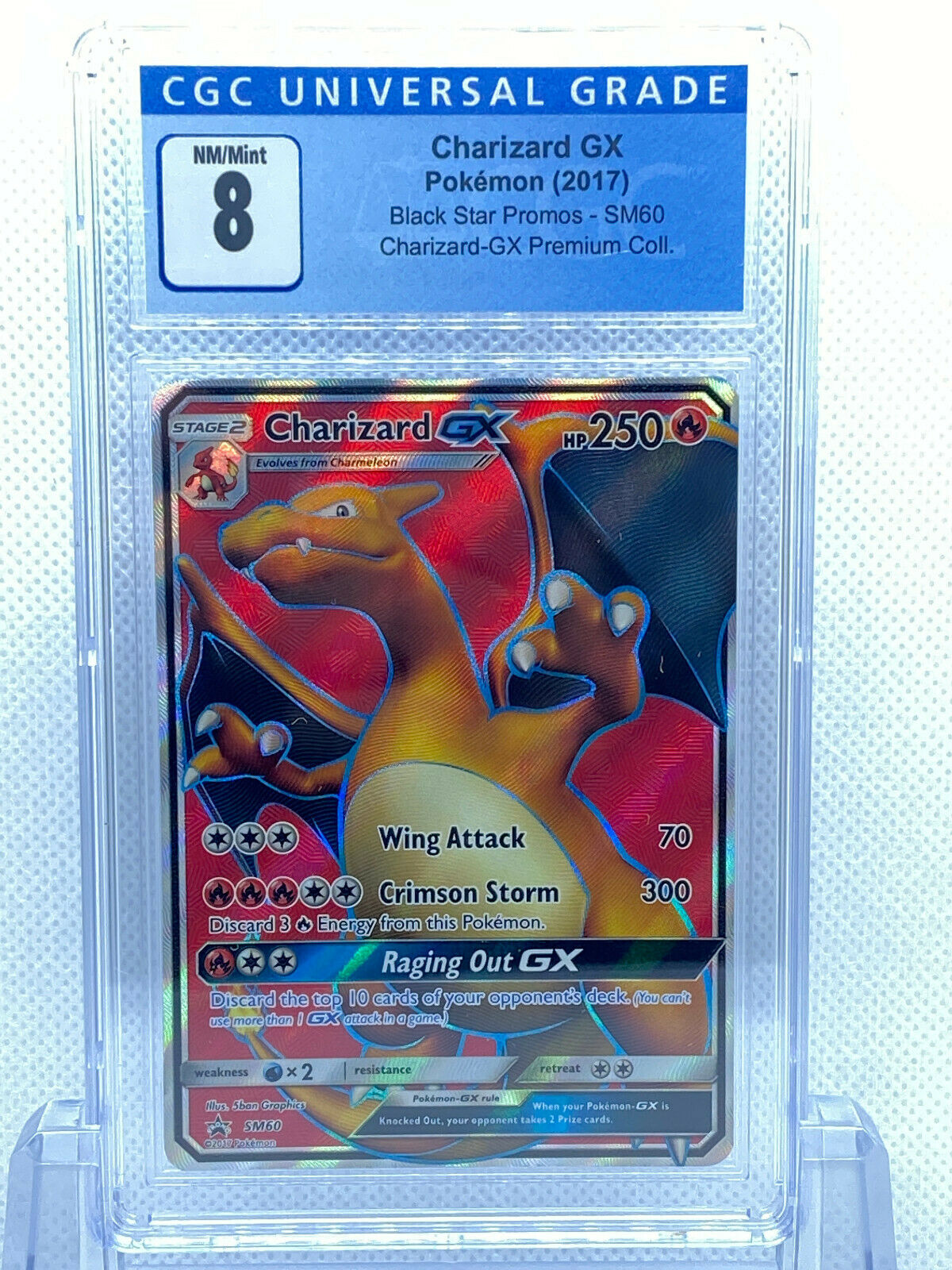 Charizard GX SM60 Promo NM offers Near Mint Pokémon Card