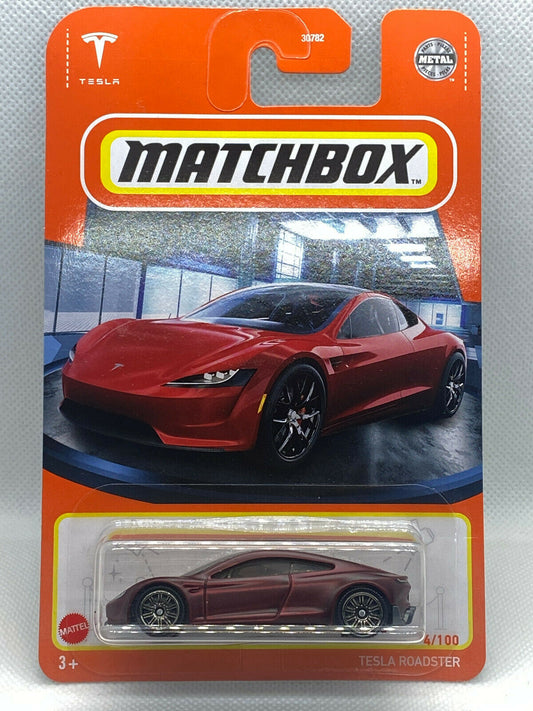 2021 Matchbox Tesla Roadster #4/100 NIP Elon Musk Space X