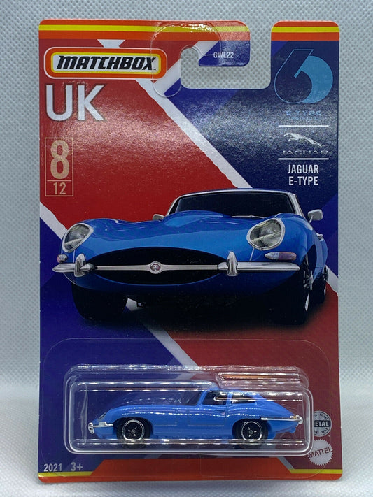 2021 Matchbox UK Series #8/12 Jaguar E-Type NIP