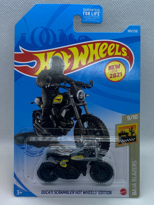 2021 Hot Wheels Baja Blazers #9/10 Ducati Scrambler Hot Wheels Edition Mooneyes