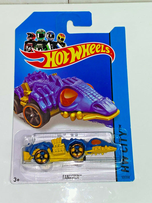 2016 Hot Wheels Treasure Hunts HW City Fangster (Soft Corners)