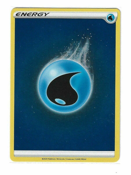 Pokémon Champion's Path Reverse HOLO Water Energy NM FRESH PULL