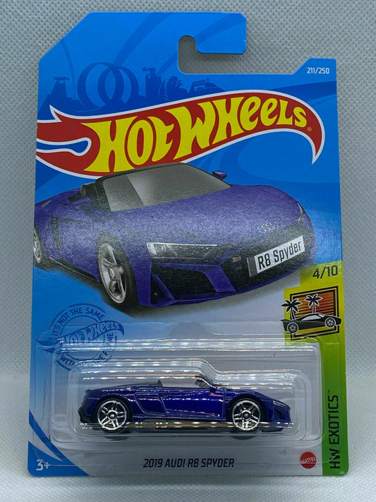 2021 Hot Wheels HW Exotics #4/10 2019 Audi R8 Spyder #211/250