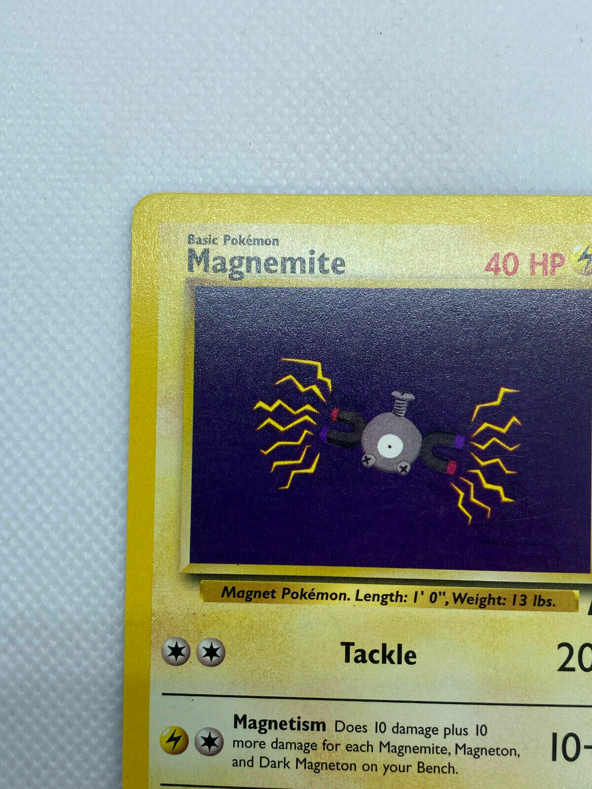 Pokémon Magnemite Team Rocket Series Common MP Condition 60/82