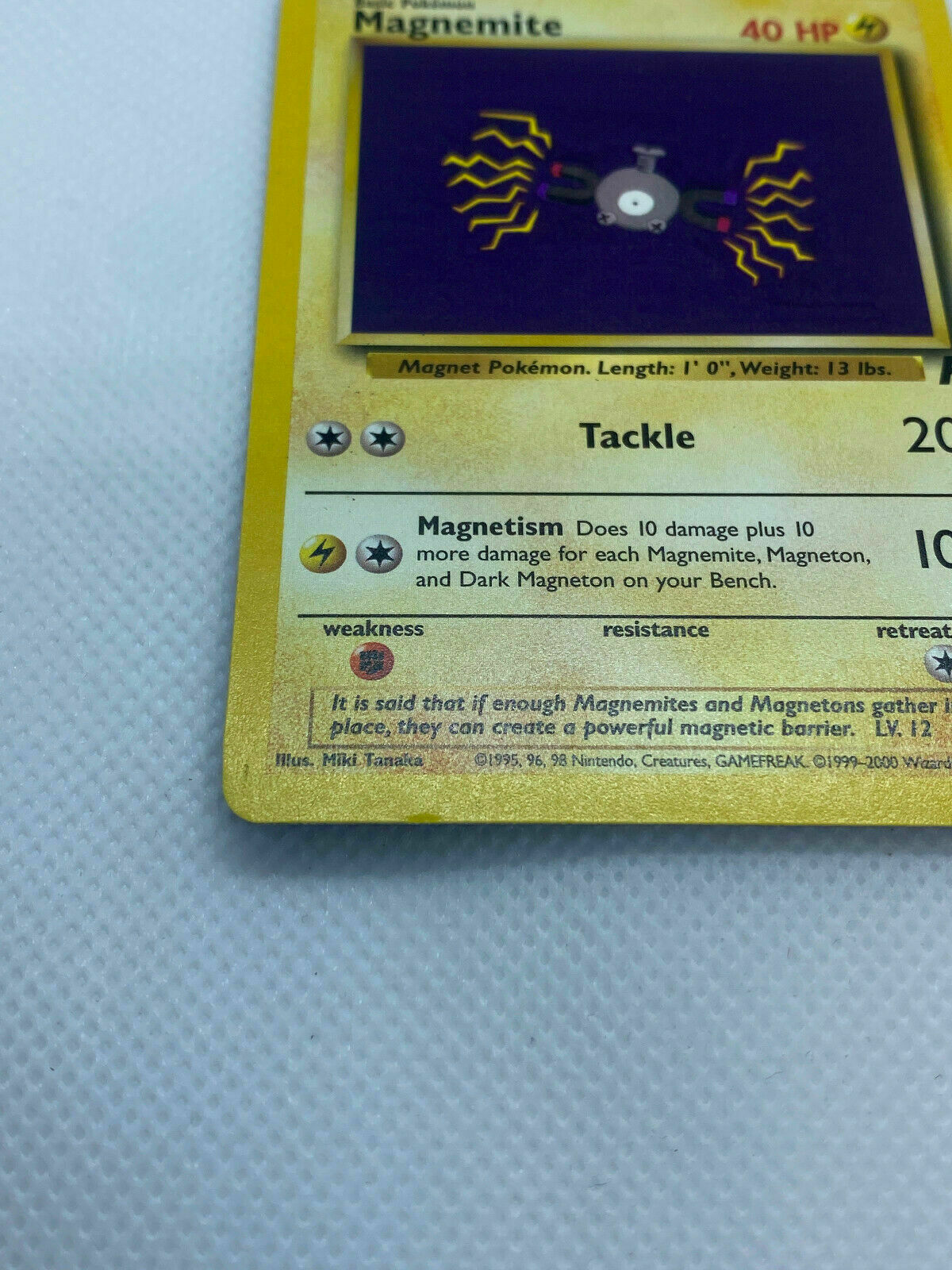 Pokémon Magnemite Team Rocket Series Common MP Condition 60/82