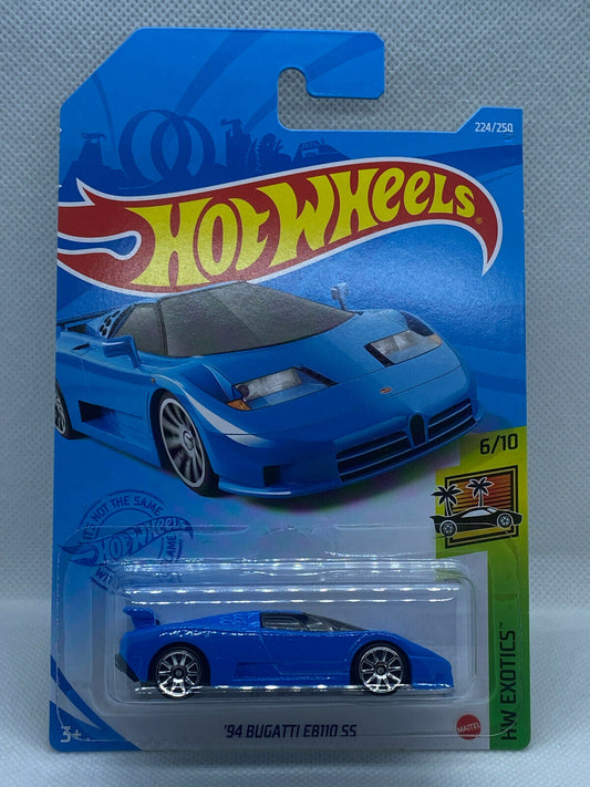 2021 Hot Wheels HW Exotics #6/10 '94 Bugatti EB110 SS NIP