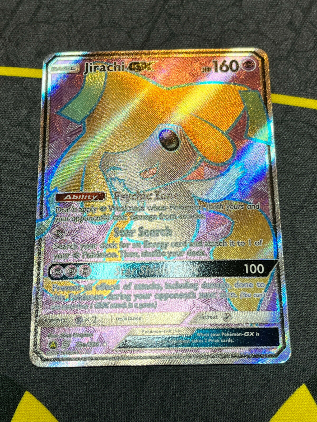 Pokémon TCG Sun & Moon UNIFIED MINDS #79a/236 Jirachi GX Holo Full Art NM