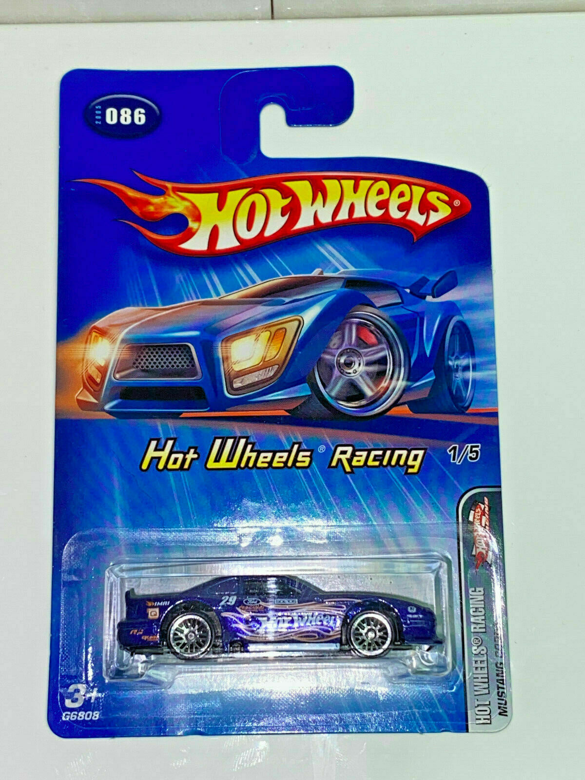 2005 Hot Wheels Hot Wheels Racing Full Set 5 Cars NIP #086,#087,#088,#089,#090