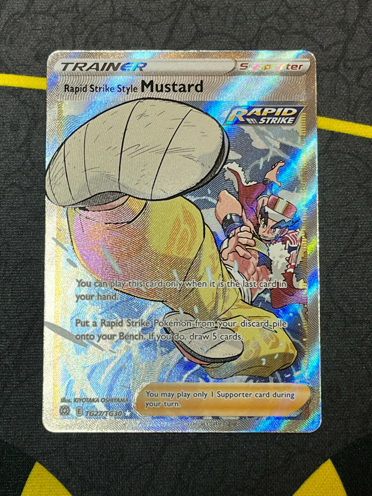 Pokémon Sword & Shield Brilliant Stars Rapid Strike Style Mustard TG27/TG30 NM