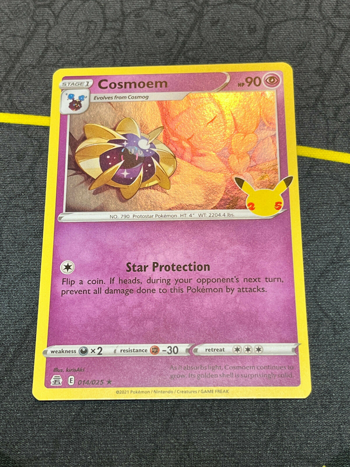 Pokémon Celebrations 014/025 Cosmoem Holo Rare NM