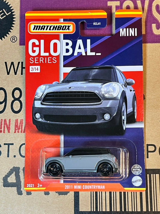 2022 Matchbox Global Series #2/14 2011 Mini Countryman NIP