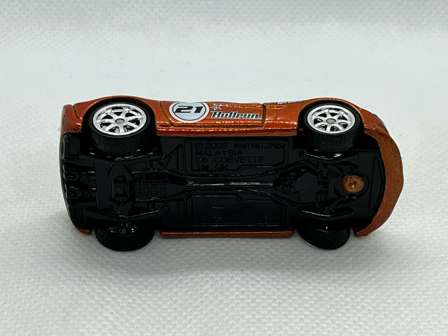 Hot Wheels Real Riders Bullrun USA Rally Chevy Corvette C6 Z27 LOOSE MINT