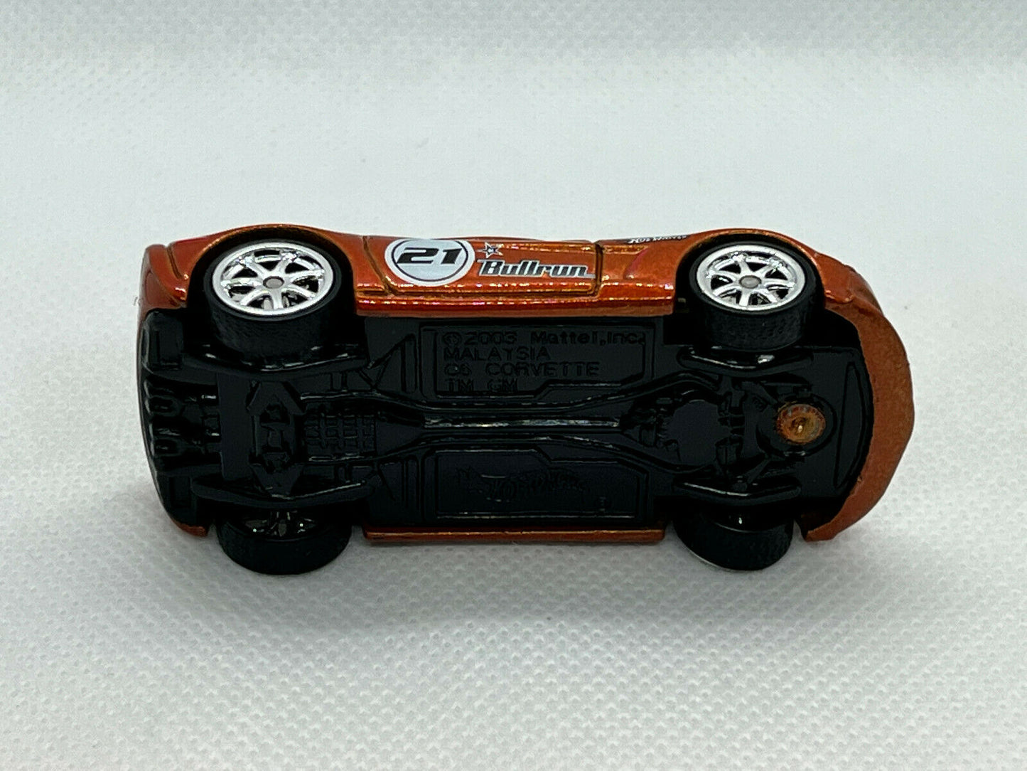 Hot Wheels Real Riders Bullrun USA Rally Chevy Corvette C6 Z27 LOOSE MINT