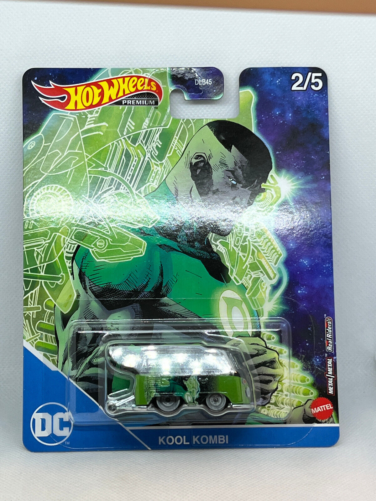 2022 Hot Wheels Premium Pop Culture DC Comics Green Lantern Kool Kombi #2/5