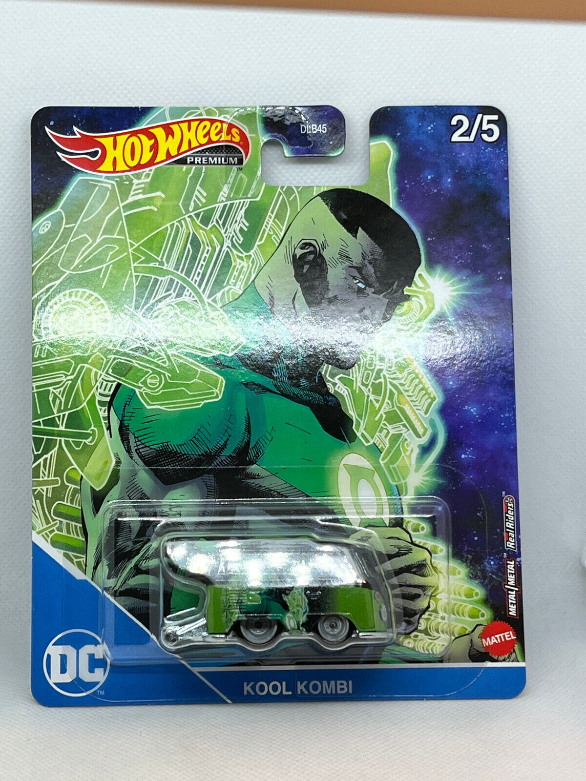 2022 Hot Wheels Premium Pop Culture DC Comics Green Lantern Kool Kombi #2/5