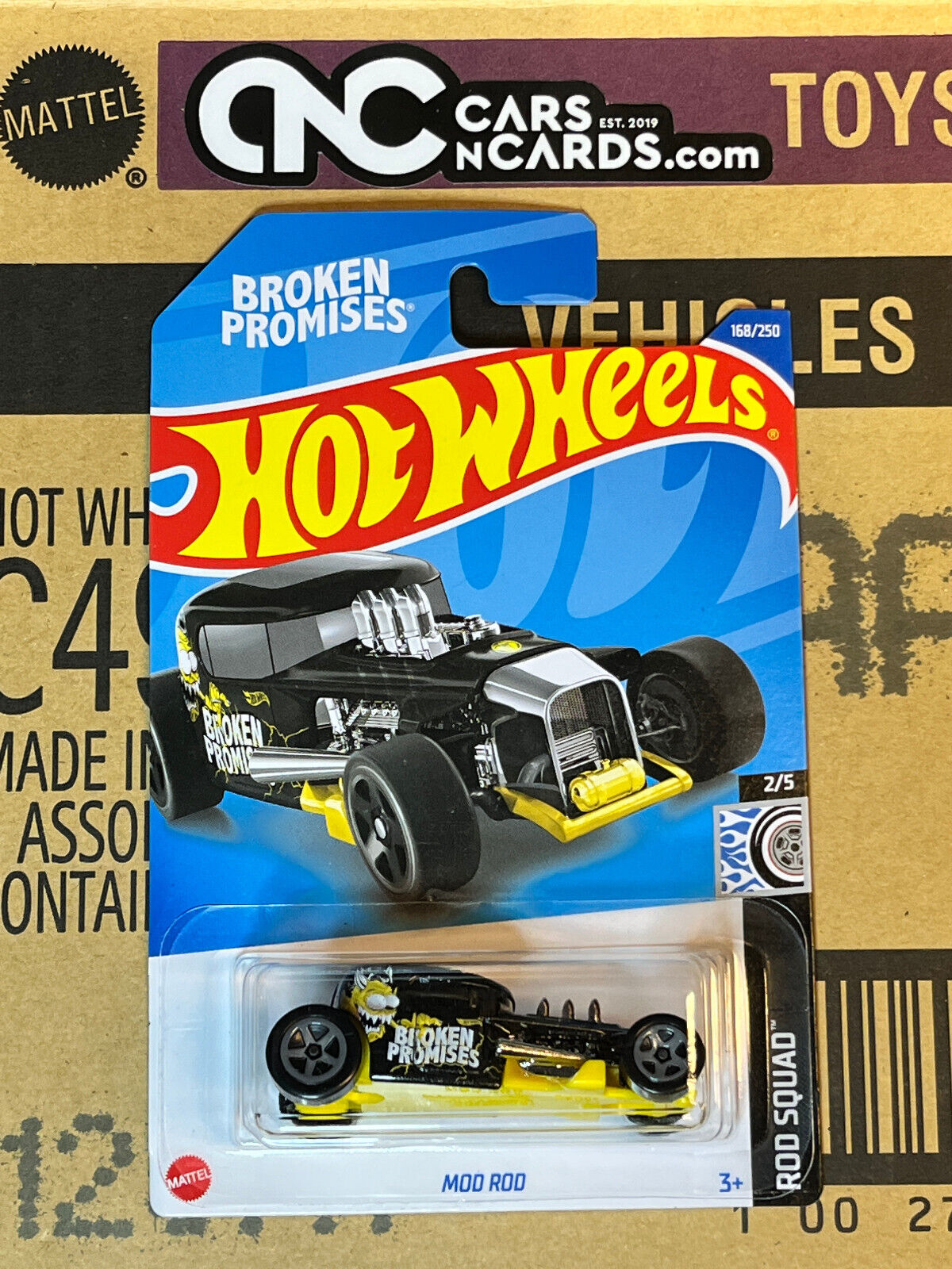 2022 Hot Wheels Rod Squad #2/5 Mod Rod Broken Promises NIP