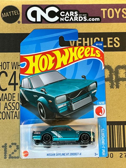 2022 Hot Wheels HW J-Imports #9/10 Nissan Skyline HT 2000GT-X (Soft Corners)