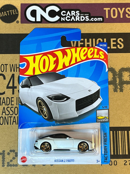 2022 Hot Wheels Factory Fresh #5/10 Nissan Z Proto White NIP