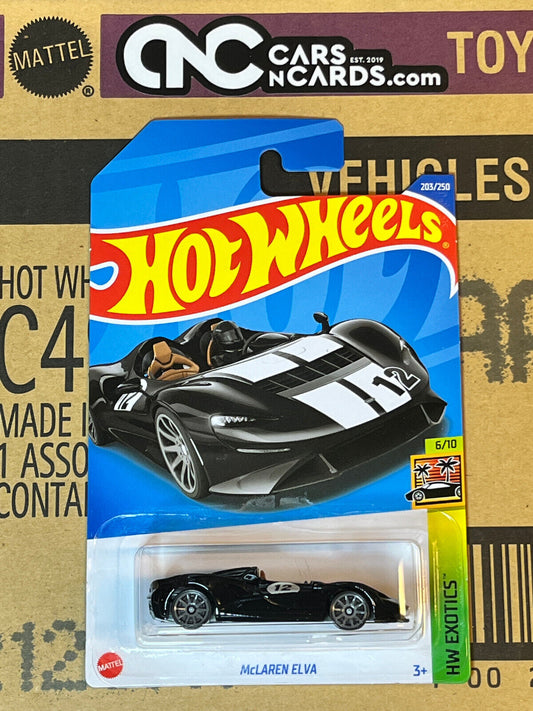 2022 Hot Wheels HW Exotics #6/10 McLaren Elva