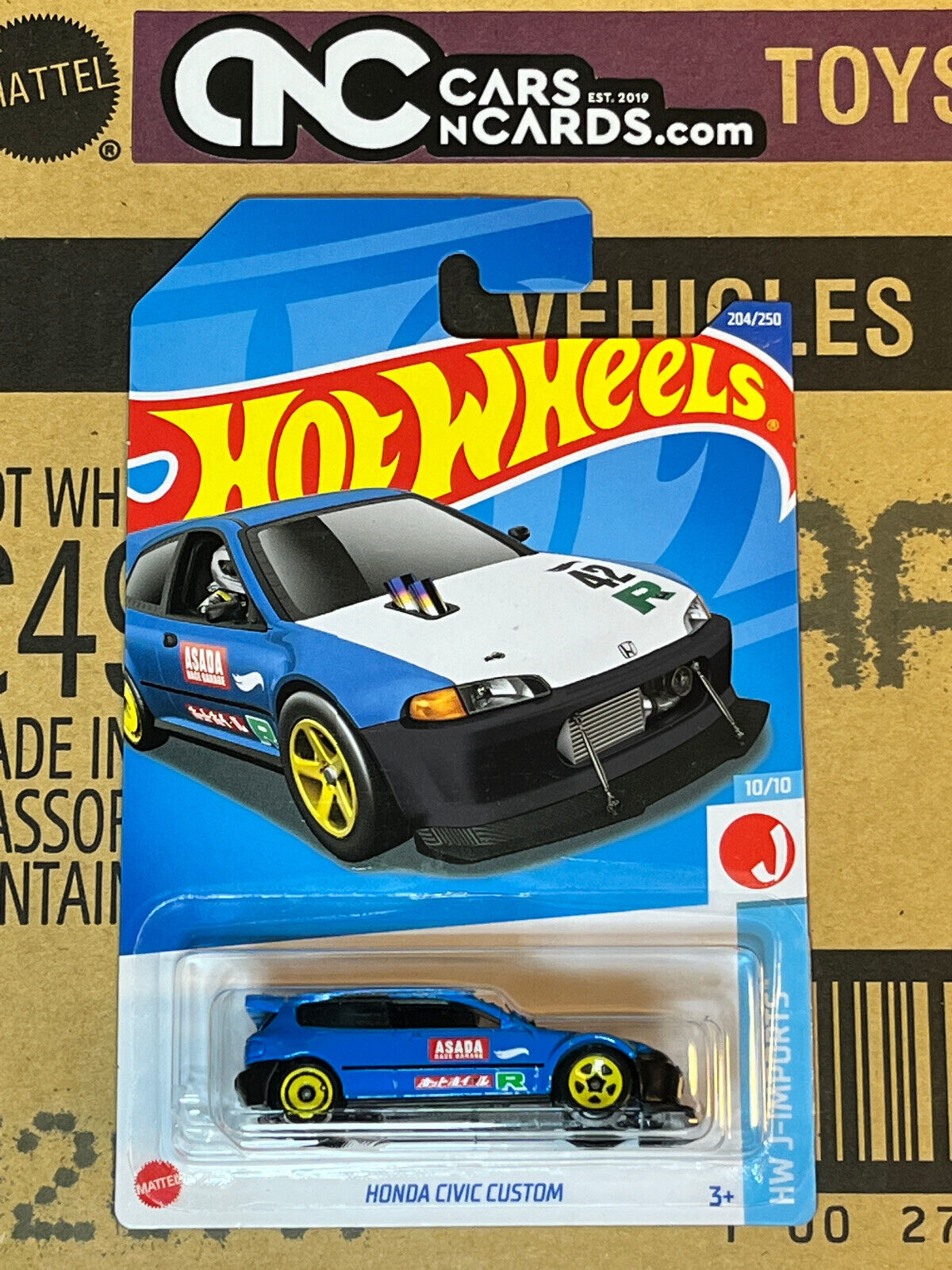 2022 Hot Wheels HW J-Imports #10/10 Honda Civic Custom NIP