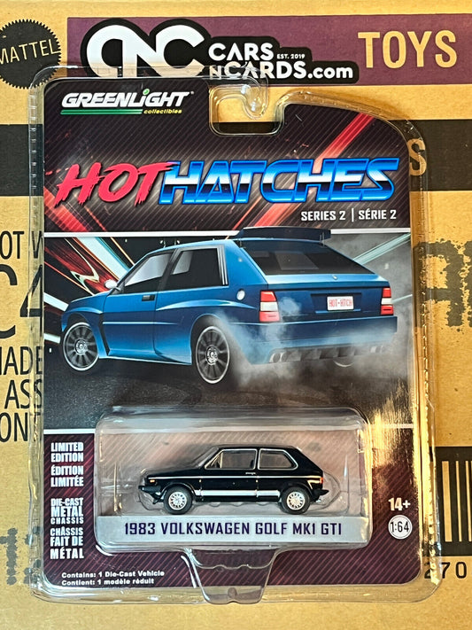 2022 Greenlight Hot Hatches Series 2 1983 Volkswagen Golf MK1 GTI