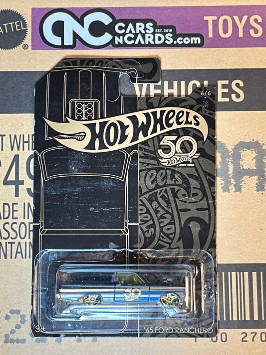 2018 Hot Wheels 50th Anniversary #6/6 '65 Ford Ranchero