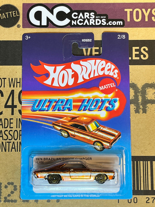 2022 Hot Wheels Ultra Hots #2/8 1974 Brazilian Dodge Charger NIP