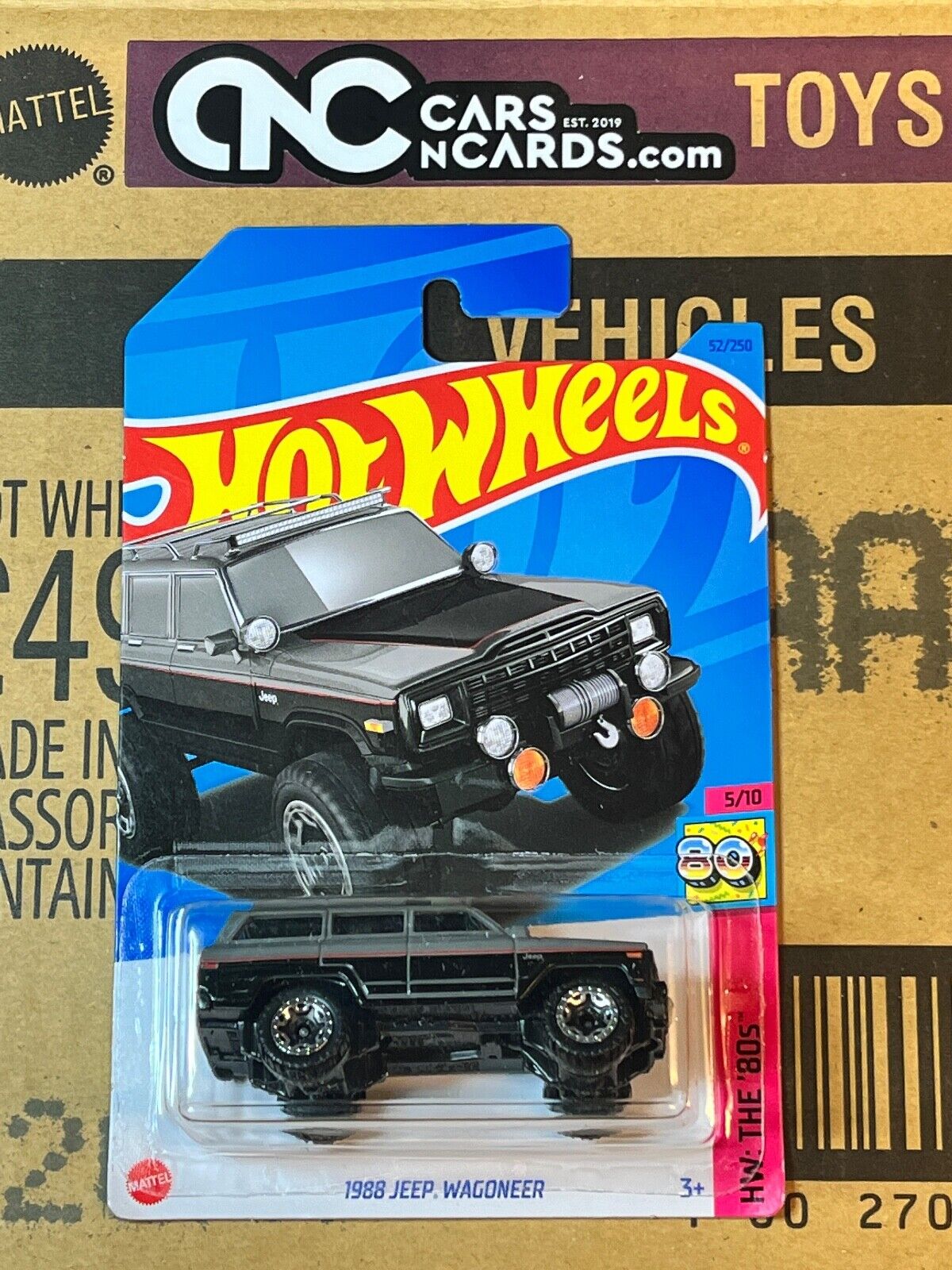 2023 Hot Wheels HW: The 80's #5/10 1988 Jeep Wagoneer NIP