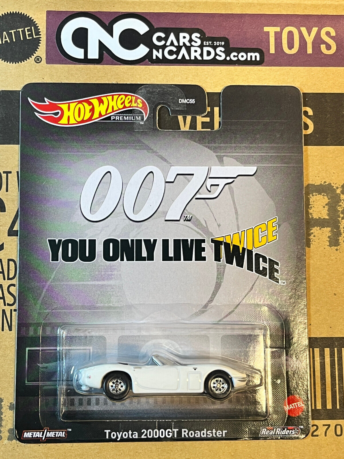 2023 Hot Wheels Premium Retro Ent 007 You Only Live Twice Toyota 2000GT Roadster